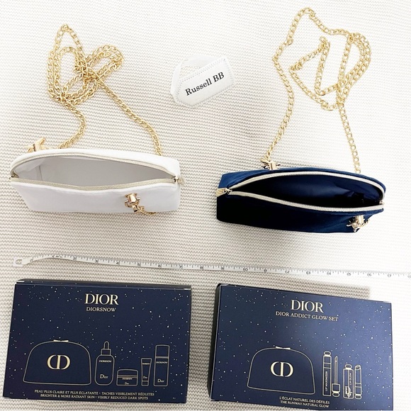 WHITE ONLY • Dior Velvet Bag - Picture 9 of 9